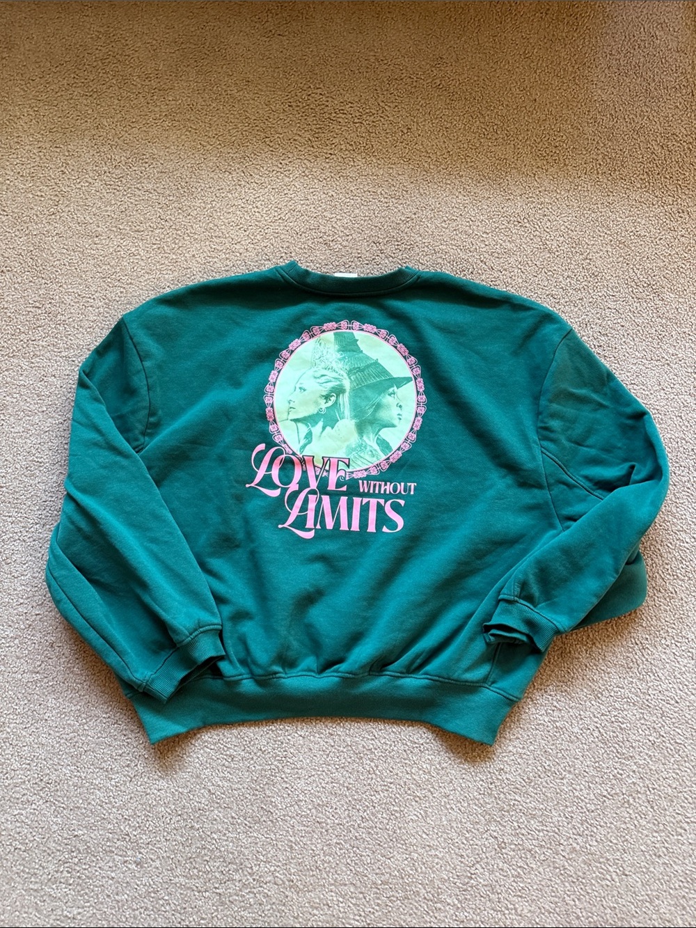 Wicked Emerald Green Crewneck Sweatshirt - Picture 4 of 6